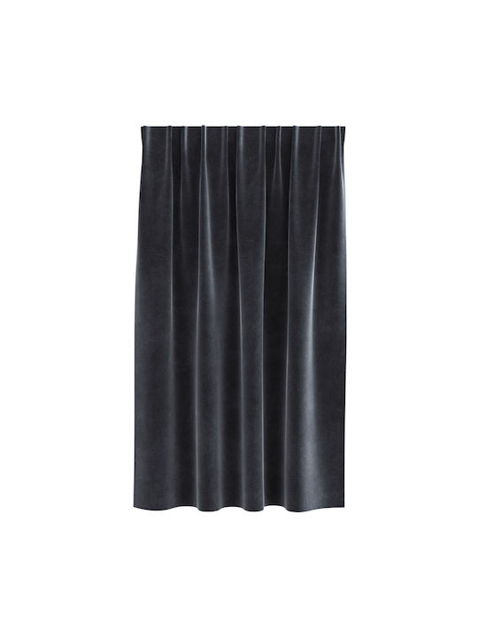 vidaXL vidaXL Set of Window Curtains with Pencil Pleat Black 140x140cm