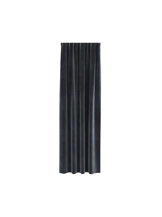 vidaXL vidaXL Vorhänge Verdunkelung Fenster mit Bleistiftfalten Grau 140x260cm