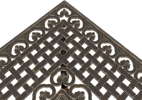 Dining Room Set 3 Pieces Bronze Dining Room Set 3 Pieces Bronze