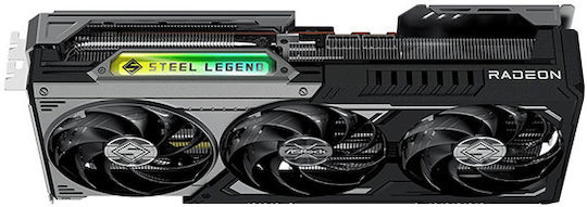 ASRock Radeon RX 9070 XT 16GB GDDR6 Steel Legend Dark Graphics Card