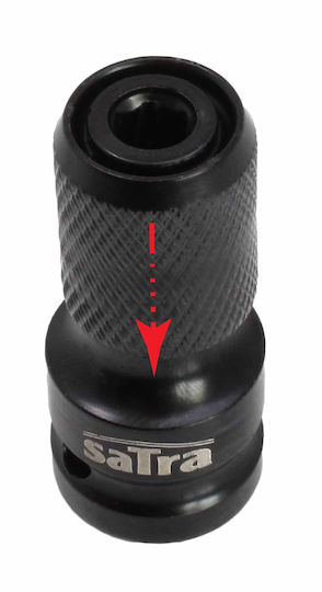 Techman Adaptor cu Priză 1/2'' / 1/4'' și Ieșire Suport pentru biți / 1/2'' / 1/4''