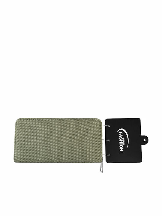 Groß Damen Geldbörse Klassisch Khaki