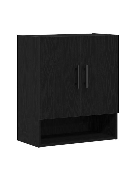 Kabinett Wand Black Oak 60x31x70cm