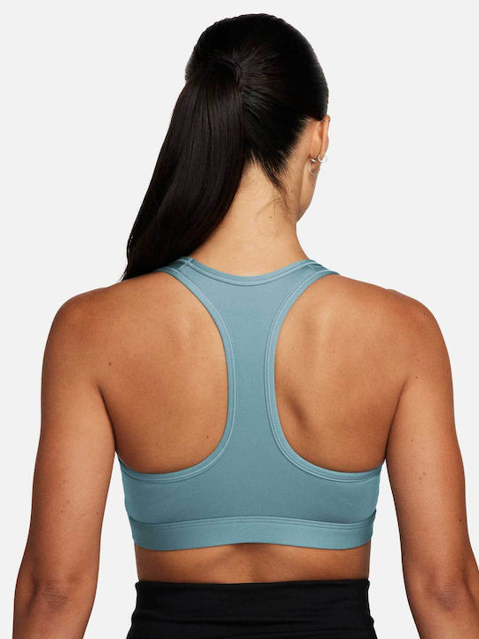 Dri-Fit Swoosh Women's Athletic Sports Bra Blue