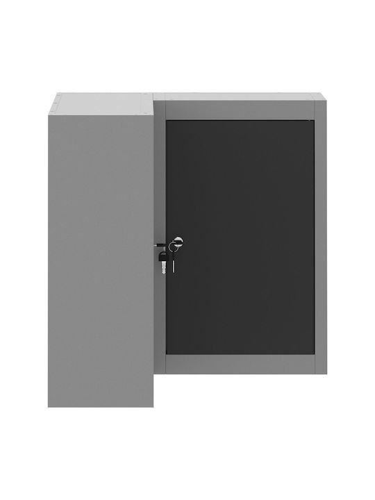 Черно 55x55x55см.