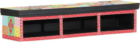 Стенен Многоцветен Рафтове 100x30x22см