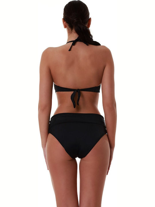 Strapless Bikinioberteil C Mit Polsterung Schwarz