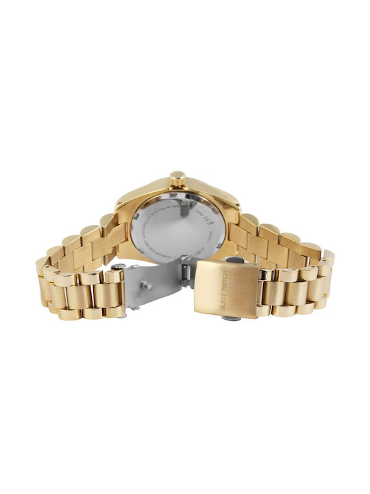 Just Watch Ceas Dama 33mm Baterie Cu Brățară Din Metal Auriu