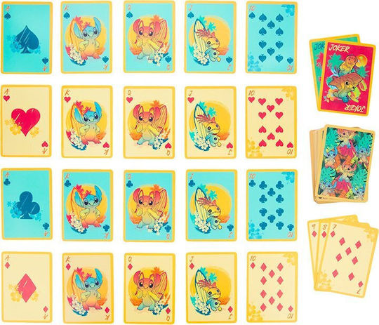 Lilo & Stitch Waterproof Playing Cards