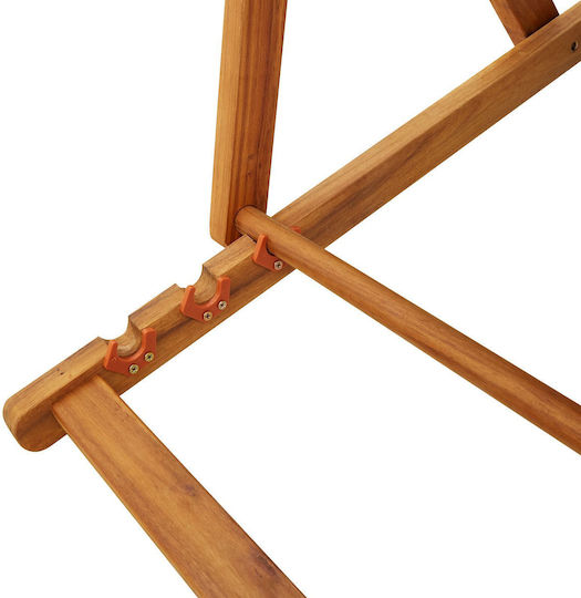 vidaXL Καρέκλα Παραλίας Μπλε 97x61.5x110εκ. Σετ 2τμχ