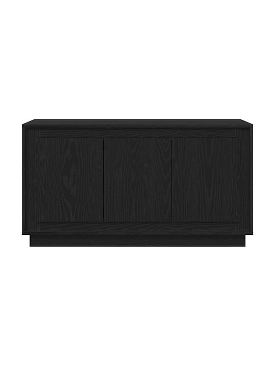 Bufet din Lemn Negru 102x35x55cm