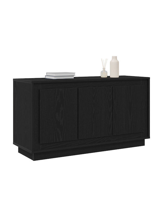 Bufet din Lemn Negru 102x35x55cm