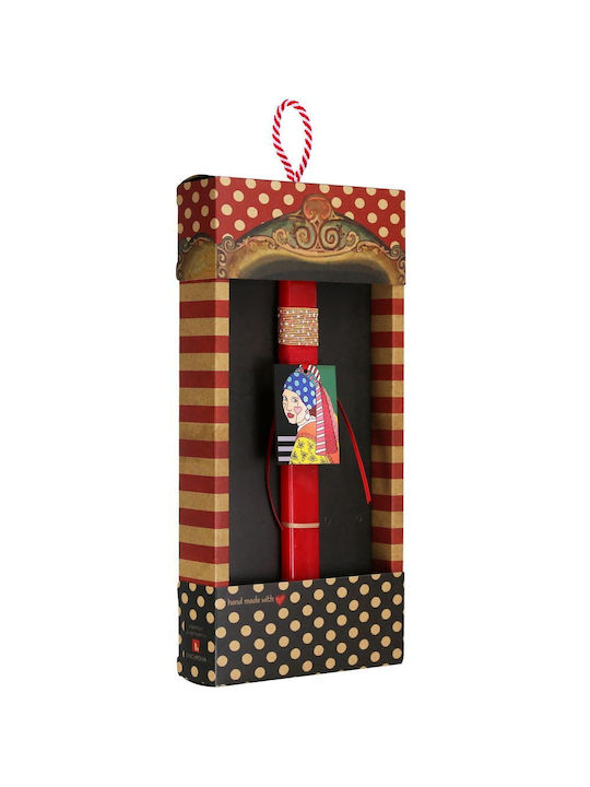 Easter Round Candle 40cm