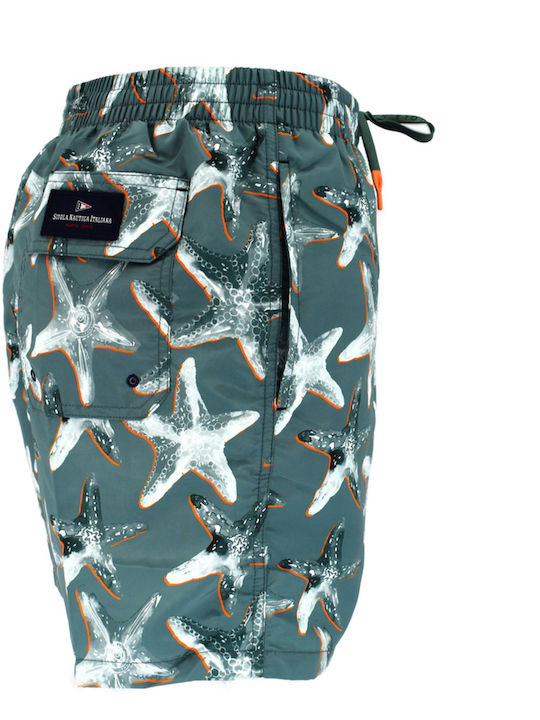 Men's Swimwear Bermuda Green