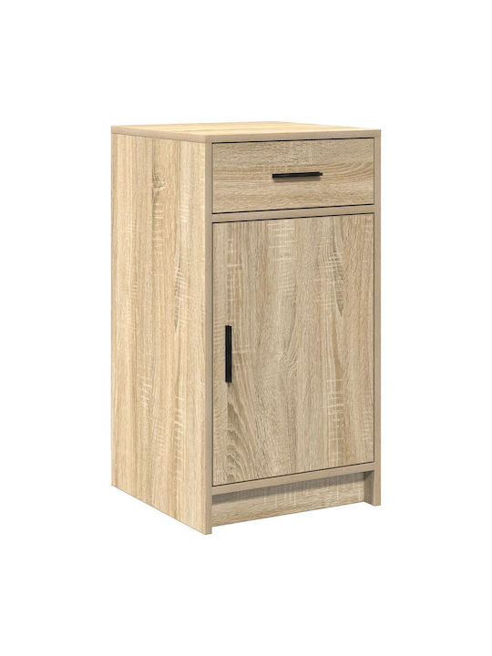 Bodenstehende Schminktisch Schlafzimmer Holz Somana mit Spiegel 78.5x41x135cm