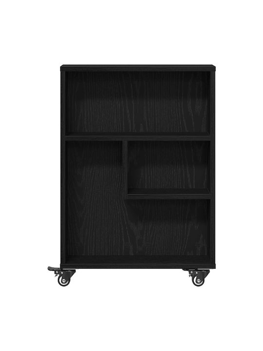 Библиотека Черен Дъб 48x13x68см