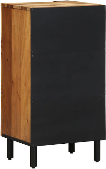 vidaXL Wohnzimmer Vitrine aus Massivholz Akazie 40x33x75cm