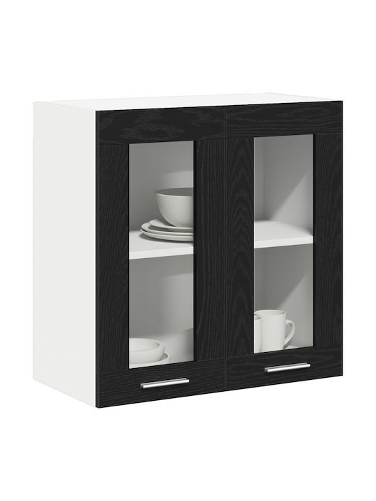 Cabinet Wall Black Oak 60x31x60cm