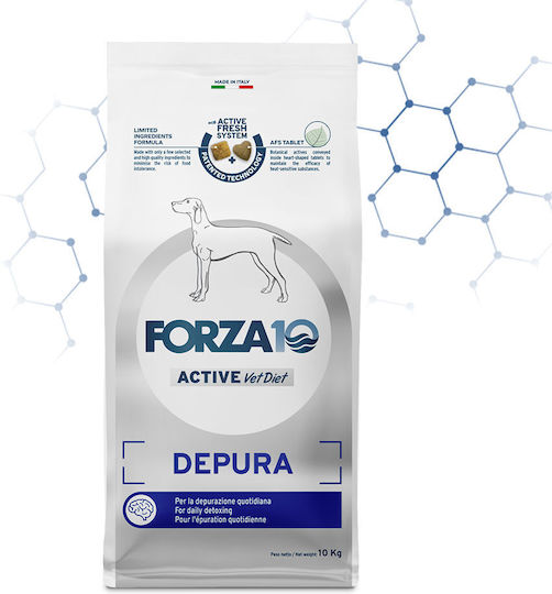 Forza10 Depura 10kg Dry Food Diet for Adult Dogs with Pomegranate