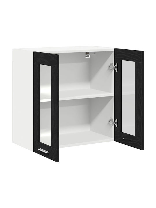 Cabinet Wall Black Oak 60x31x60cm