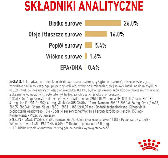 Royal Canin Pomeranian Adult 3kg Dry Food Gluten-Free for Adult Small Breed Dogs with Vegetables, Rice and Poultry