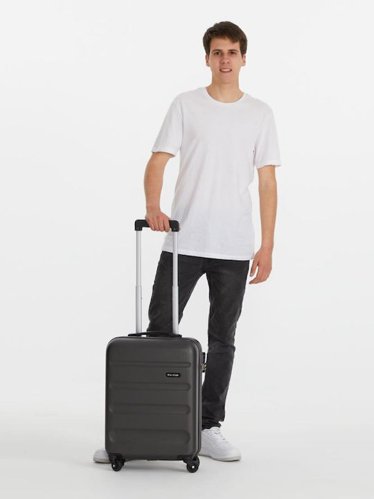 Movom Flex Reisegepäck Kabinen Hart Grau mit 4 Rädern Höhe 55cm