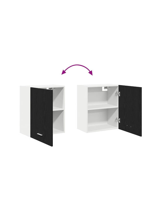 Kitchen Cabinet Set Wall & Floor Μαύρη Δρυς 100x31x60cm