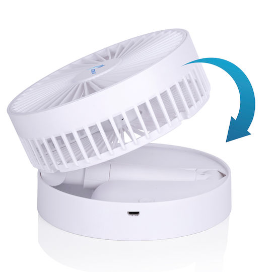 Lifetime USB Klappbarer Ventilator Weiß 871125224959