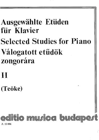 Selected Studies Piano 2