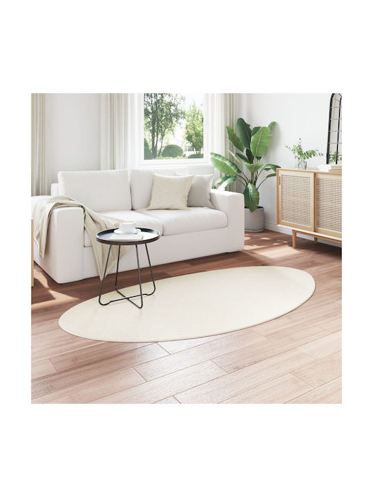 vidaXL Anti-slip Rug Outdoor Rectangular Cream
