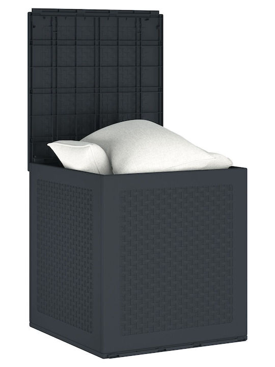 vidaXL Outdoor Storage Box Gray L55xW53xH57cm