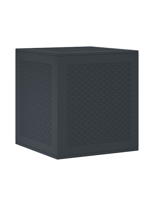 vidaXL Outdoor Storage Box Gray L55xW53xH57cm