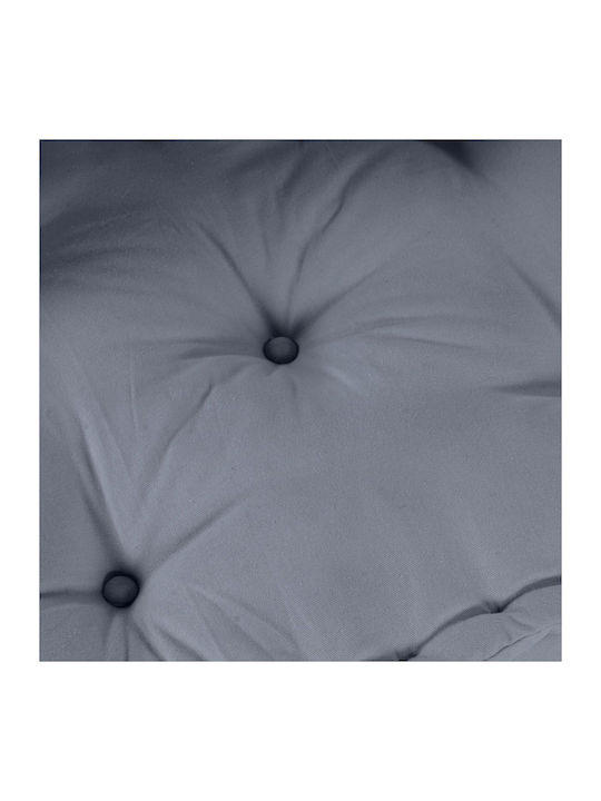 Πουφ Μαξιλάρα Γκρι 70x70x36cm