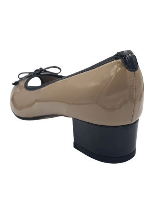 Peep Toe Pantofi cu toc Gri