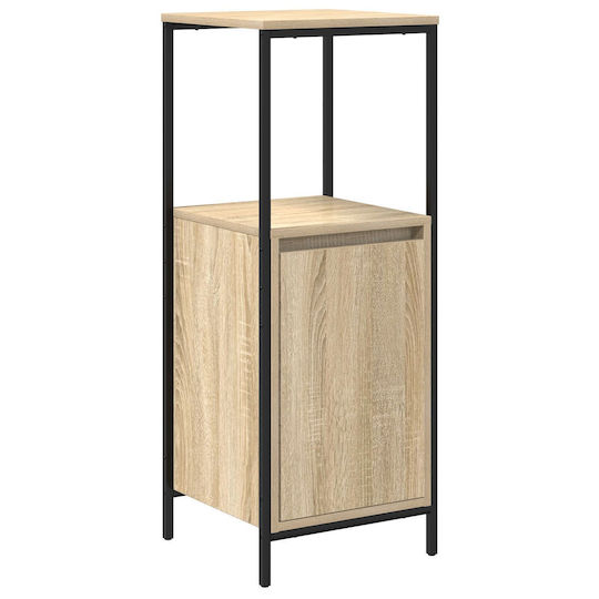 vidaXL Blat cu Lavoar Walnut