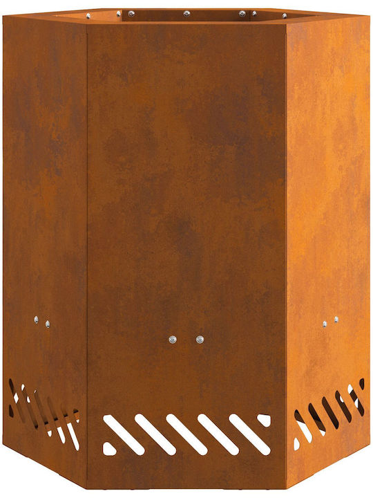 vidaXL Τζάκι Εσωτερικού Χώρου Μεταλλικό 38x38x51cm vidaXL Τζάκι Εσωτερικού Χώρου Μεταλλικό 38x38x51cm