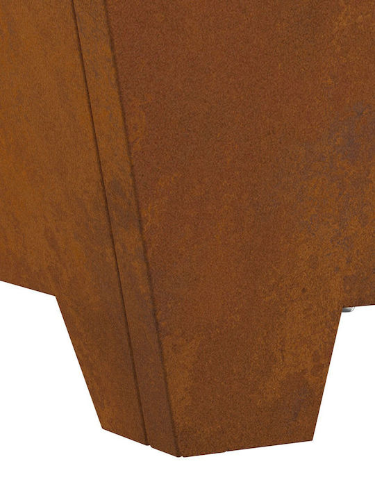 vidaXL Τζάκι Εξωτερικού Χώρου Μεταλλικό 60x60x30cm