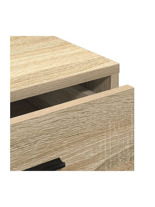 Office Storage Chipboard Drawer Sonoma L40xW41xH75cm
