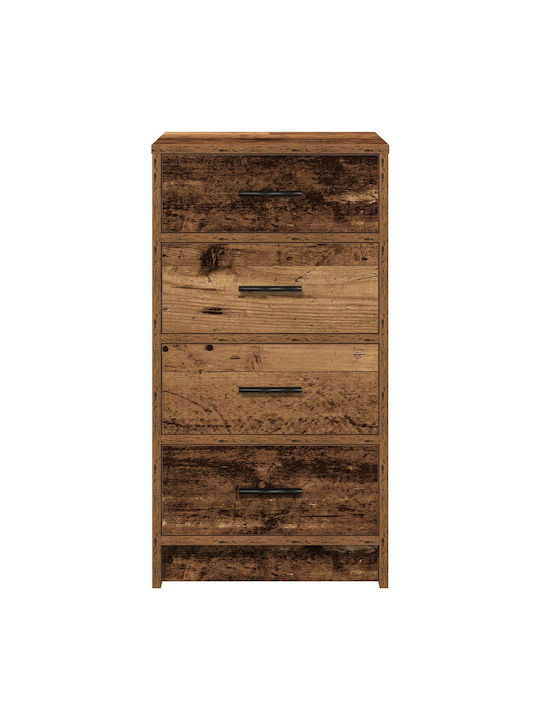 Office Storage Solid Wood Drawer Natural L40xW41xH75cm