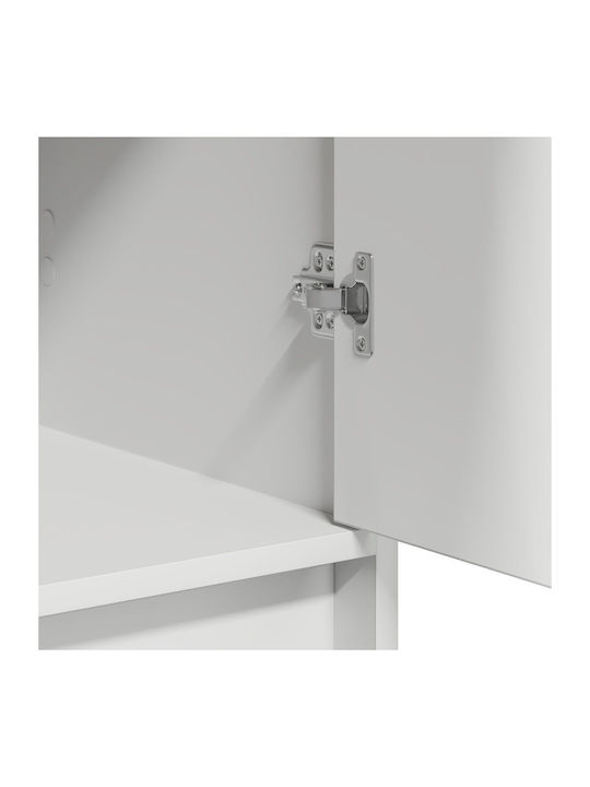 Ντουλάπι Γραφείου από MDF Λευκό 40x41x75cm