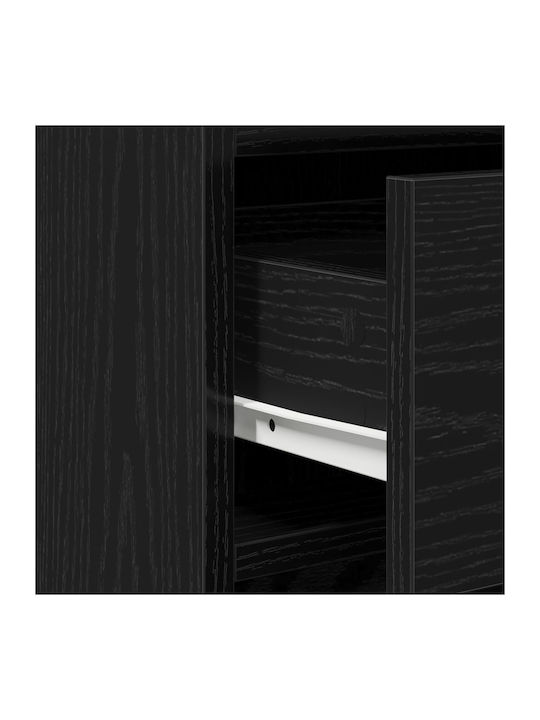 Cabinet de Birou Μαύρο Δρυς 40x41x75cm