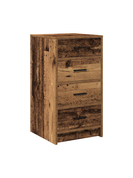 Office Storage Solid Wood Drawer Natural L40xW41xH75cm