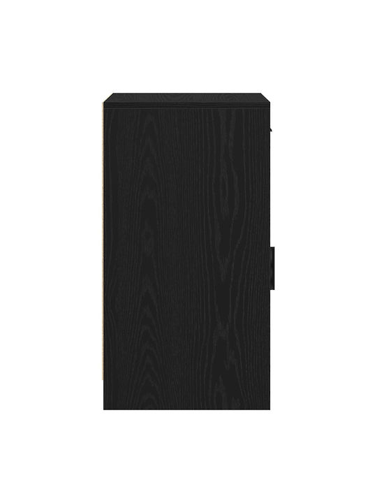 Cabinet de Birou Μαύρο Δρυς 40x41x75cm