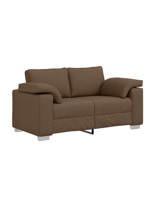 Living Room Furniture Set 3-Seater & 2-Seater Brown