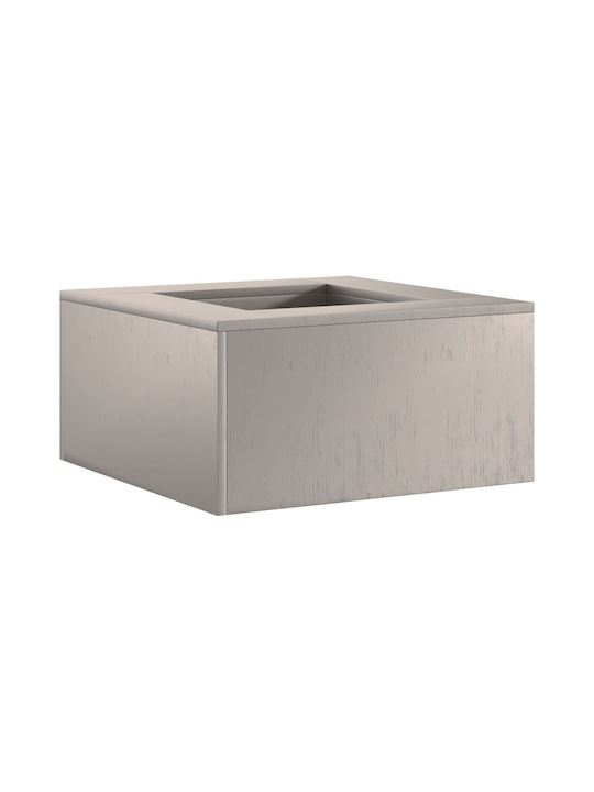vidaXL Firepit Brown 60x60x30cm