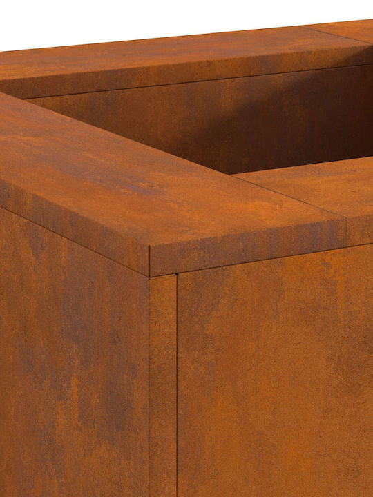 vidaXL Firepit Brown 60x60x30cm