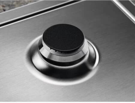 Electrolux Gas Cooktop Autonomous 60x51εκ. Silver