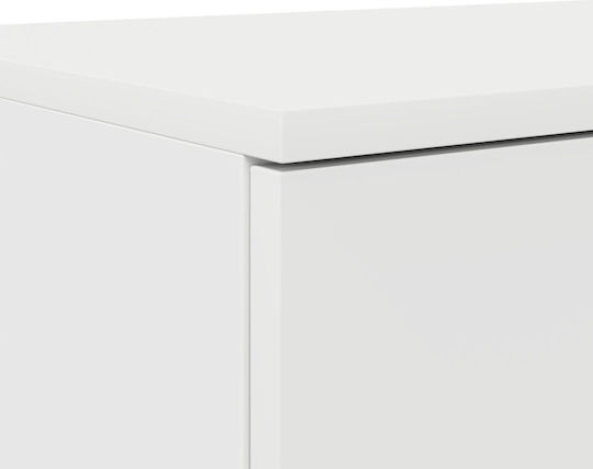 vidaXL Συρτάρι Κρεβατιού Ξύλινο Λευκά 75x36.5x16.5cm
