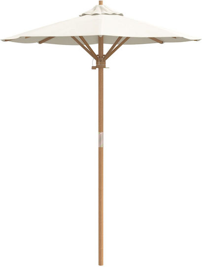 Umbrella Floor Round Wooden Beige D2.11m Umbrella Floor Round Wooden Beige D2.11m