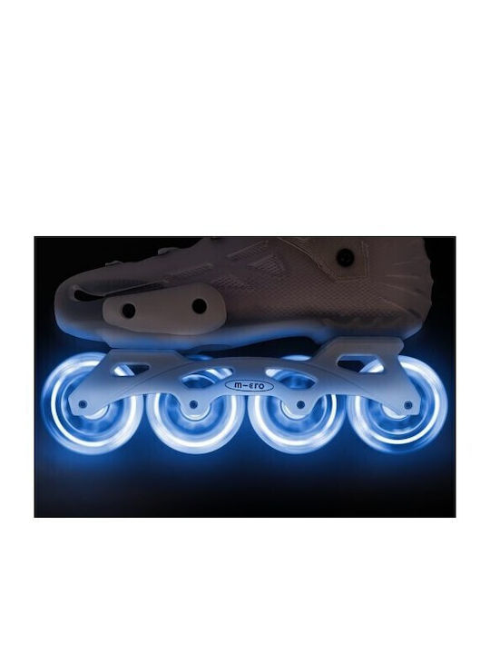 Micro Inline Rollers Weiß Erwachsene/Kinder